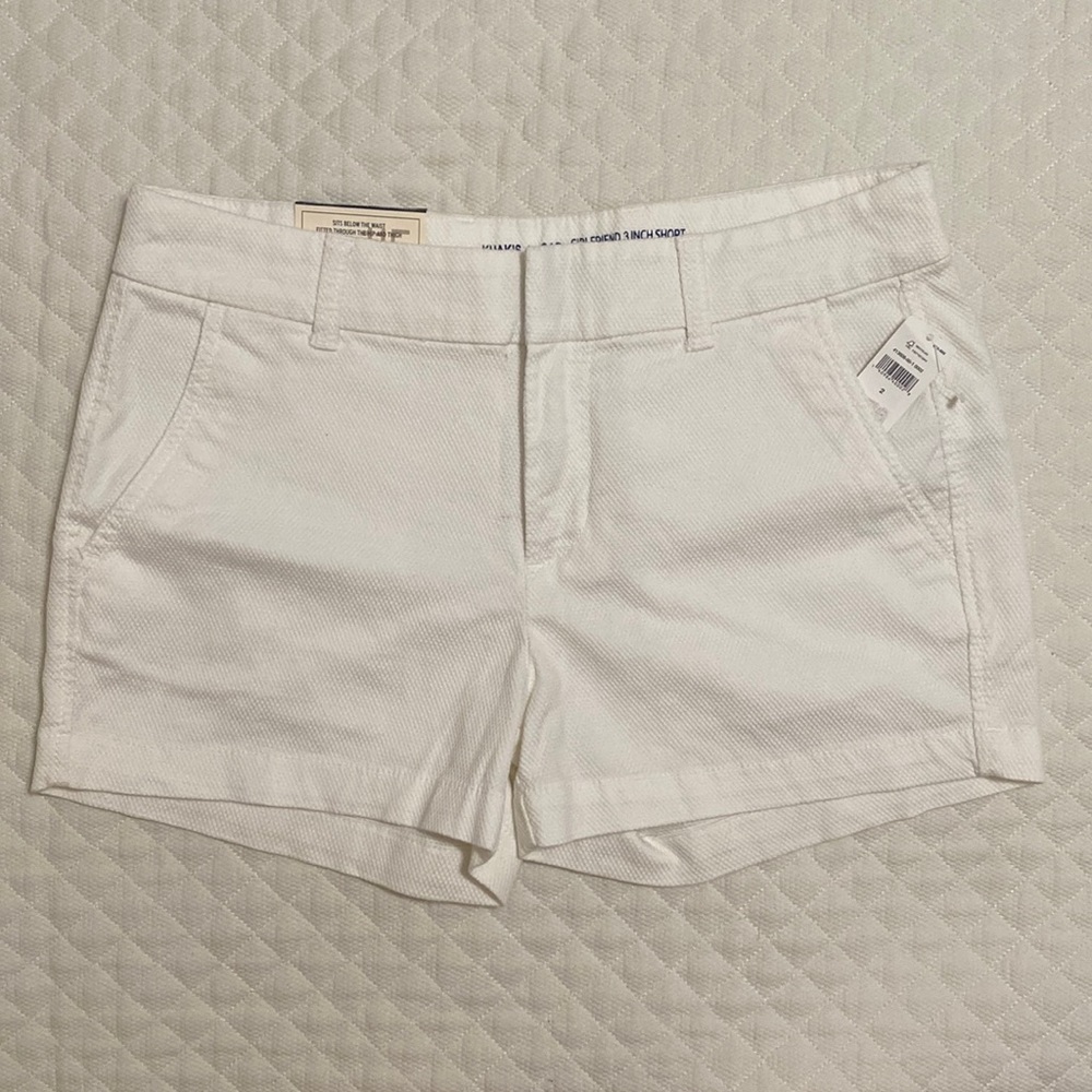Gap White 3inch Shorts